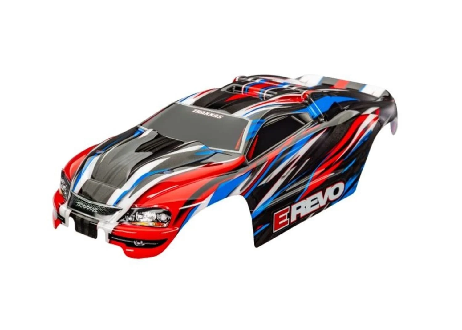 Traxxas Karosserie 1/16 E-Revo 4X4 rot/blau