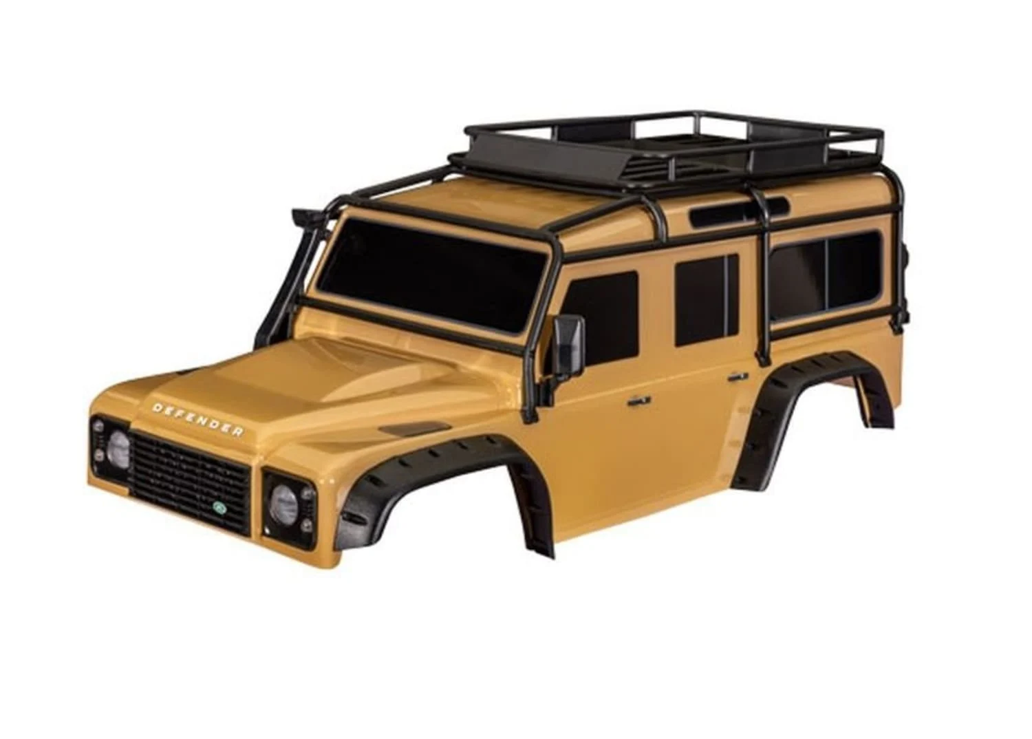 Traxxas Karosserie Land Rover Defender sand mit Anbauteile