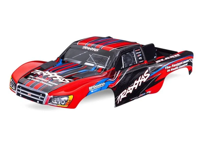 Traxxas Karosserie Slash 2WD rot Clipless