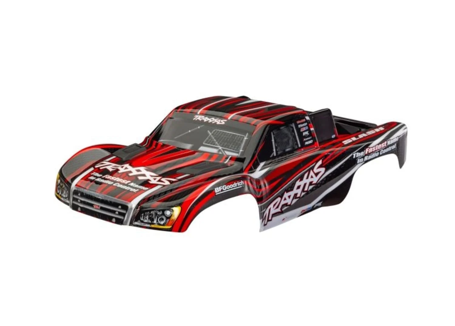 Traxxas Karosserie Slash 4x4 rot Clipless