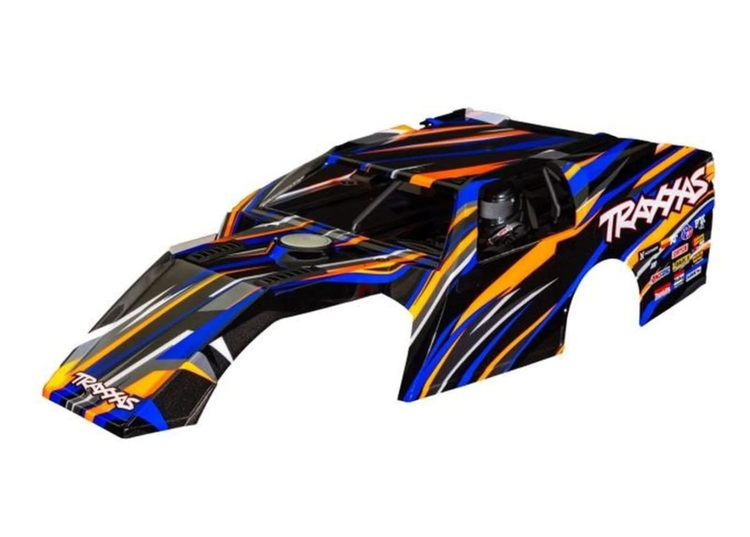 Traxxas Karosserie Slash Modified komplett blau