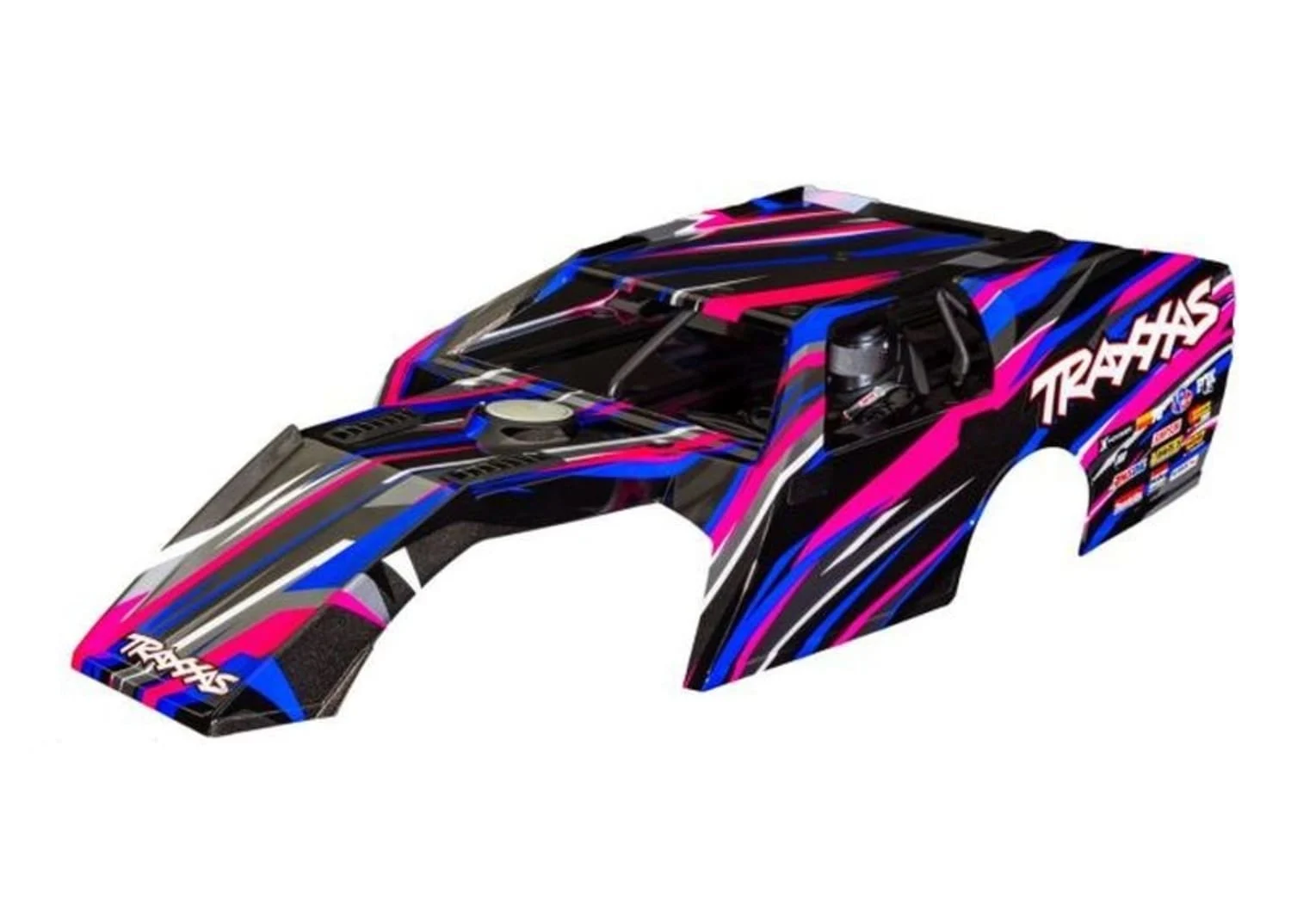 Traxxas Karosserie Slash Modified komplett pink