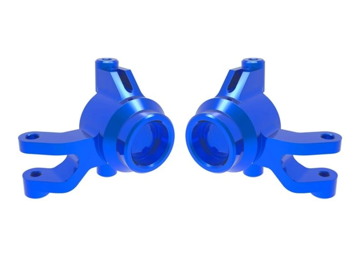 Traxxas Lenkhebel l/r 6061-T6 Alu blau