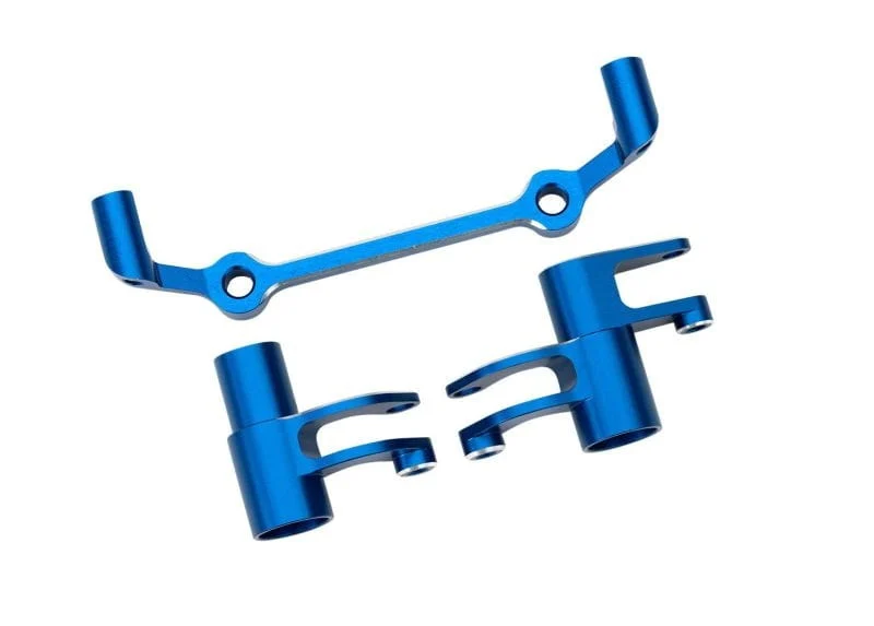 Traxxas Lenkung-Bellcranks 6061-T6 Alu blau
