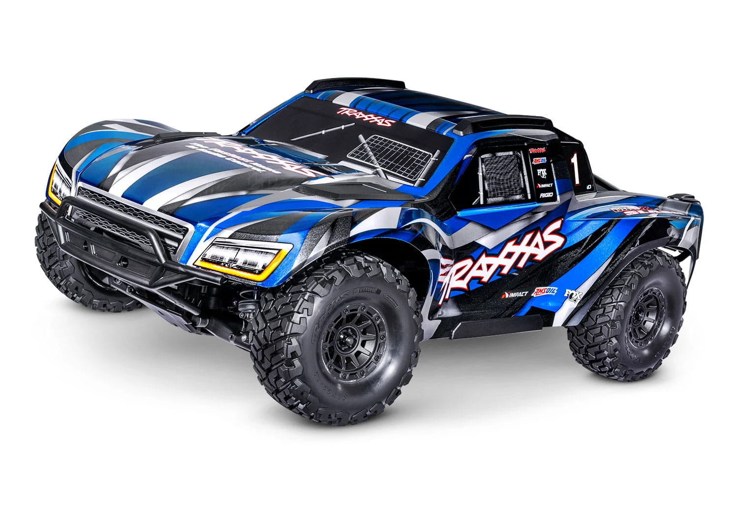 Traxxas RC Maxx Slash 6S Short Course Truck 4x4 1:8 RTR blau
