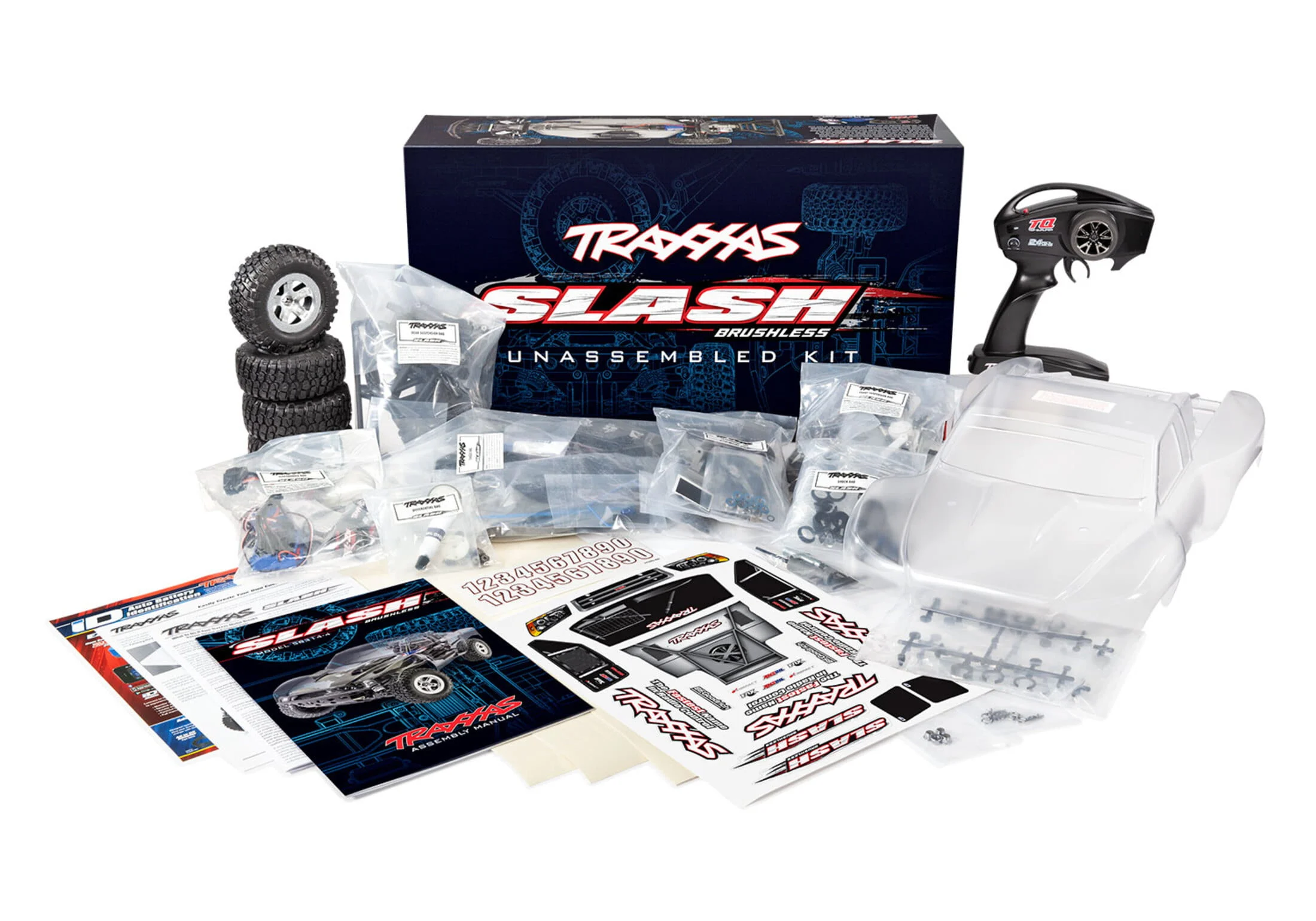 Traxxas RC Slash Kit 2WD Short Course Truck BL-2S Extreme HD 1:10
