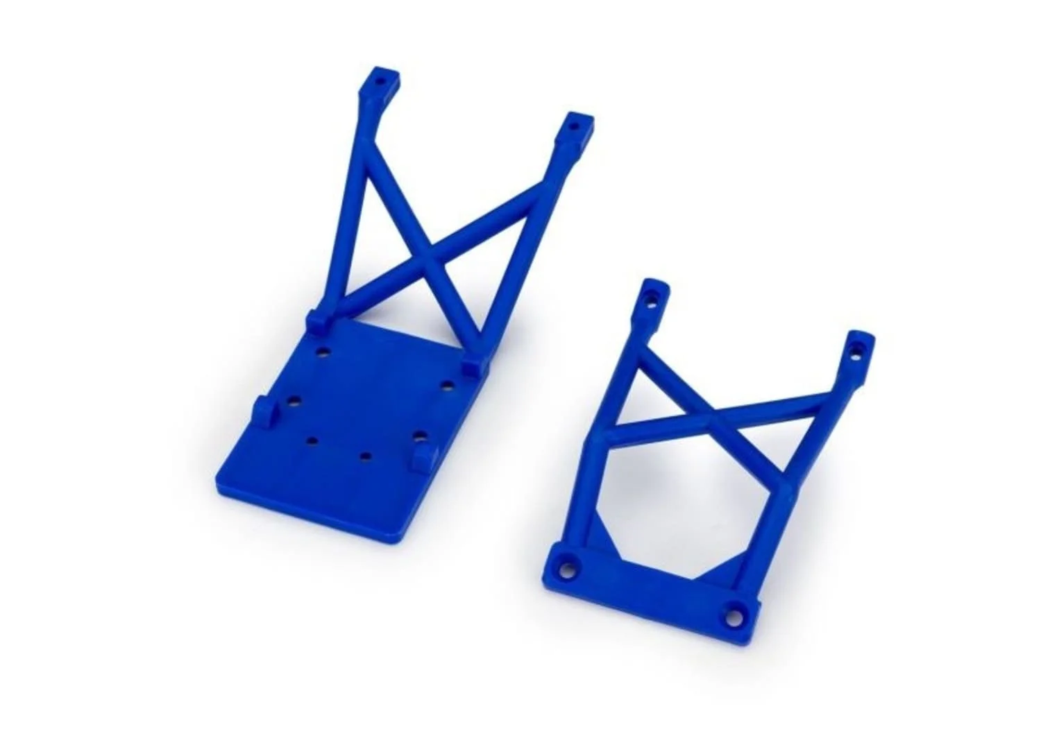 Traxxas Skid-Platten v/h blau