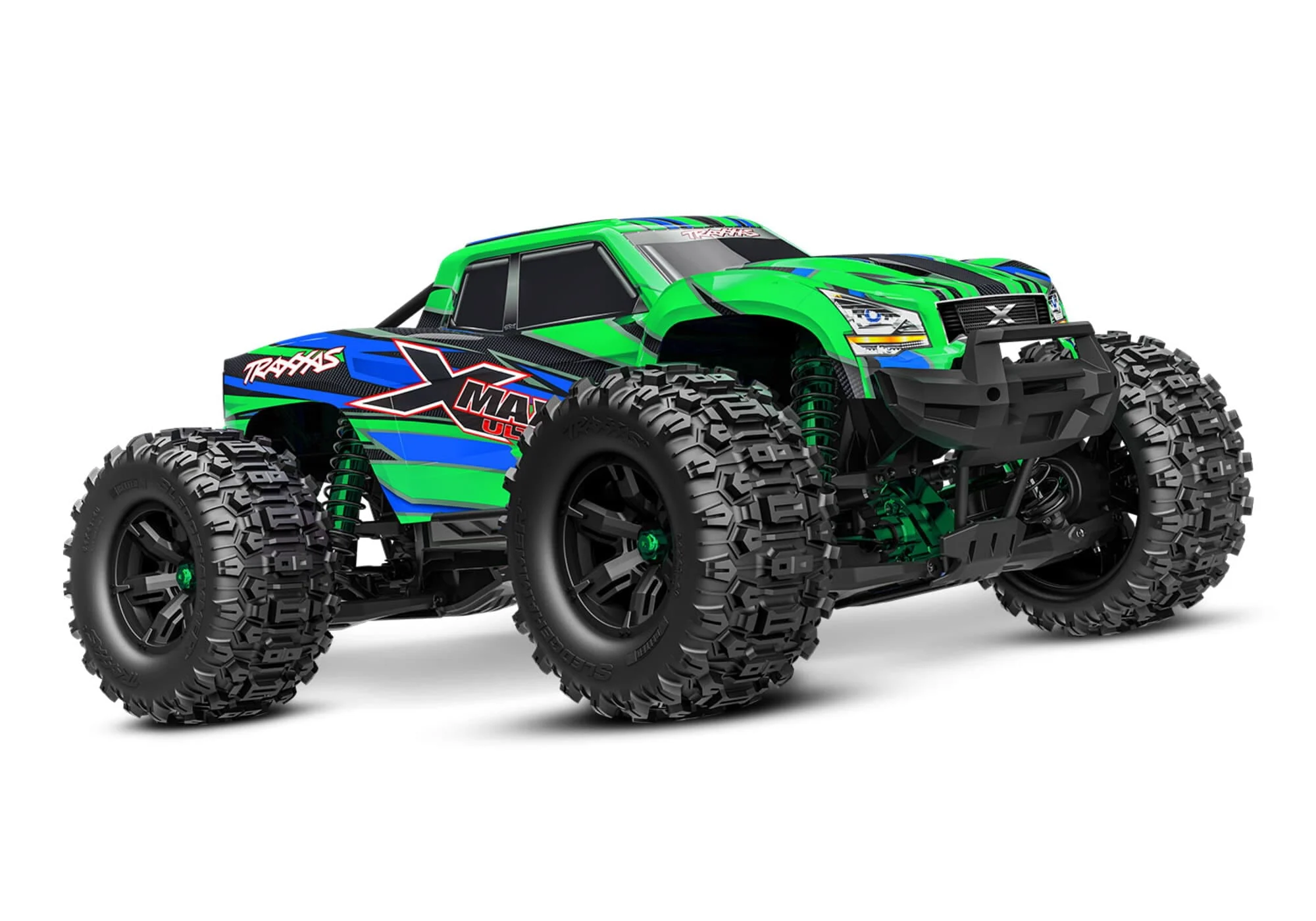 Traxxas X-Maxx Ultimate 4x4 VXL Brushless Monstertruck 1:7 RTR Grün X