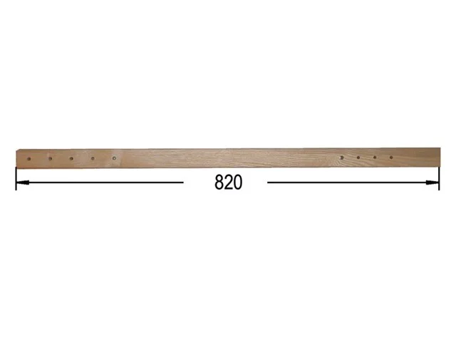 Treibstangenholz 820 mm T 508 zu Gebusa-Taifun