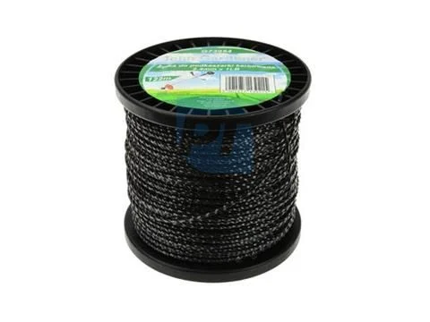 Trimmerfaden 2,4mm 122m Carbon 06481