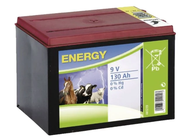 Trockenbatterie 9 V, 130 Ah