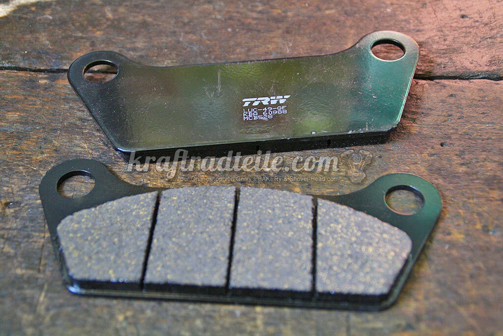 TRW Bremsbeläge, Allround organisch, FL / FLT / FLH 80-85, hinten