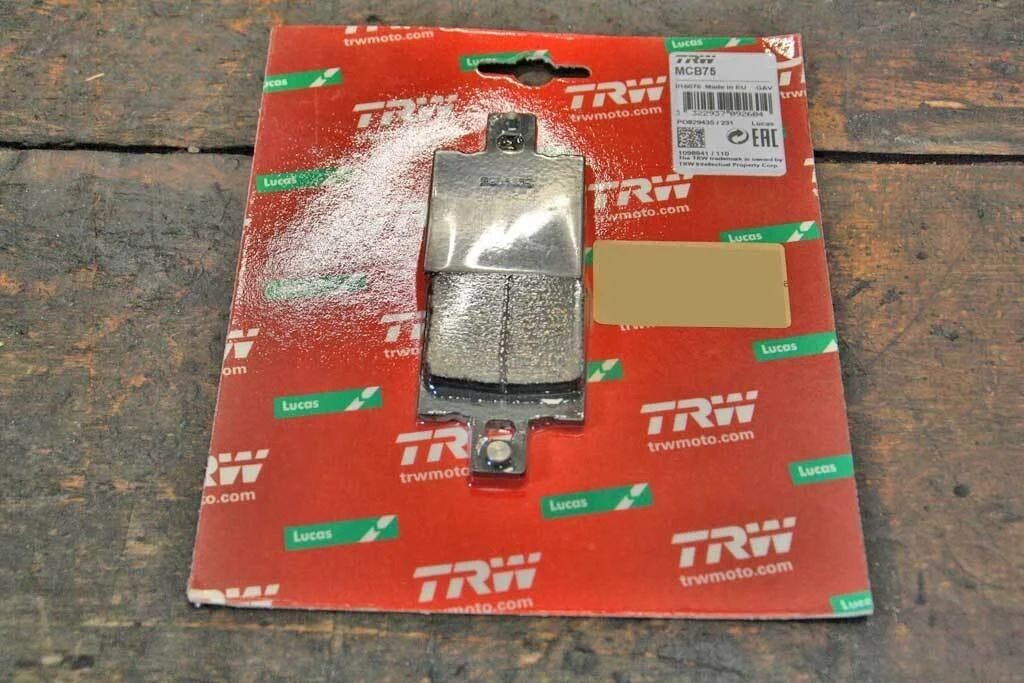 TRWMCB75 Bremsbeläge für SSC Pulleybremse / Harrison Billet Zangen