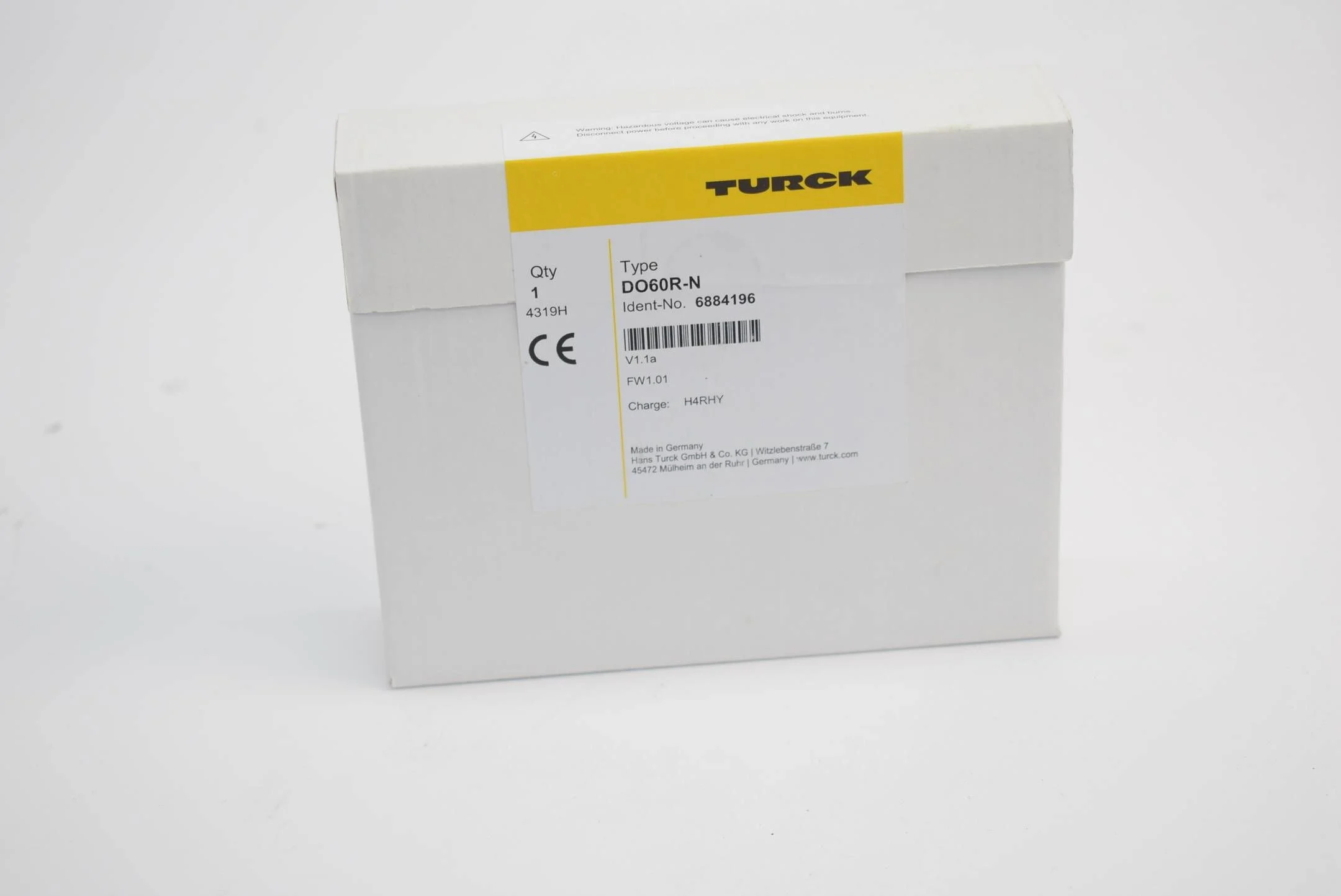 Turck 6 Kanal Relaismodul DO60R-N 6884196 ( 4319H ) Charge: H4RHY