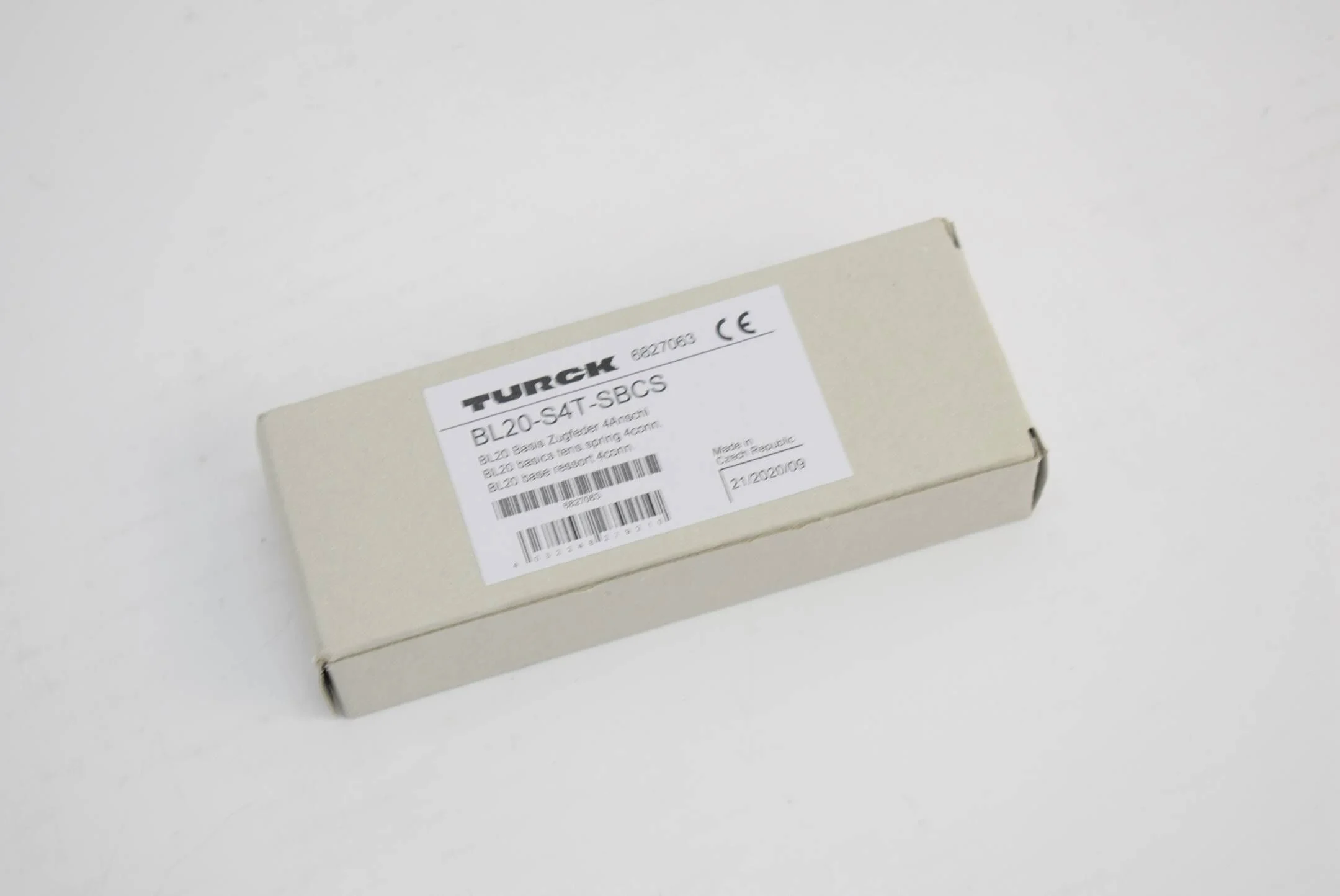 Turck Basis Zugfeder 4 Anschluss BL20-S4T-SBCS 6827063