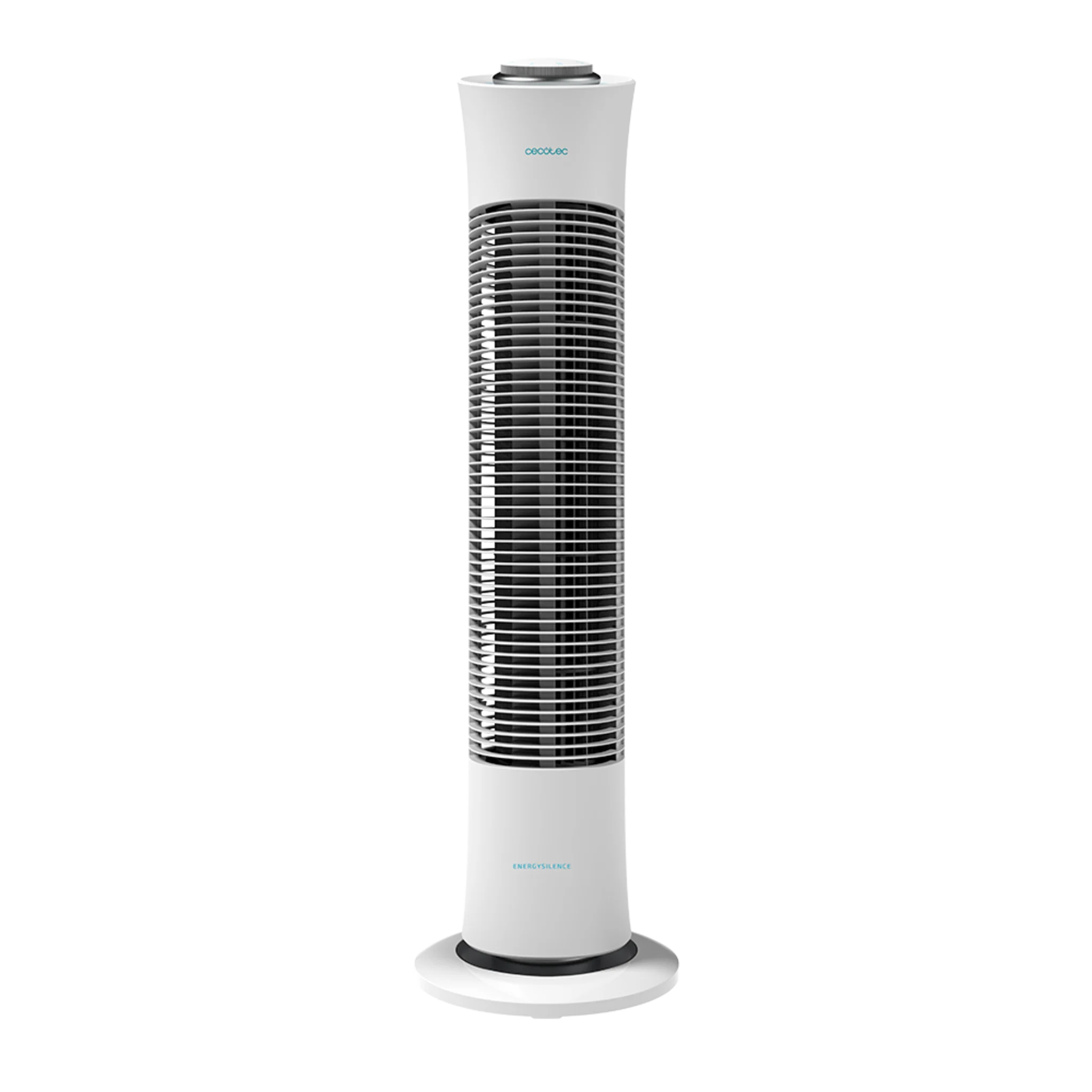 Turmventilator EnergySilence 6090 Skyline. 30 " (76 cm) Höhe, Oszillierend, Kupfermotor, 3 Geschwindigkeiten, 2-Stunden-Timer, 45 W