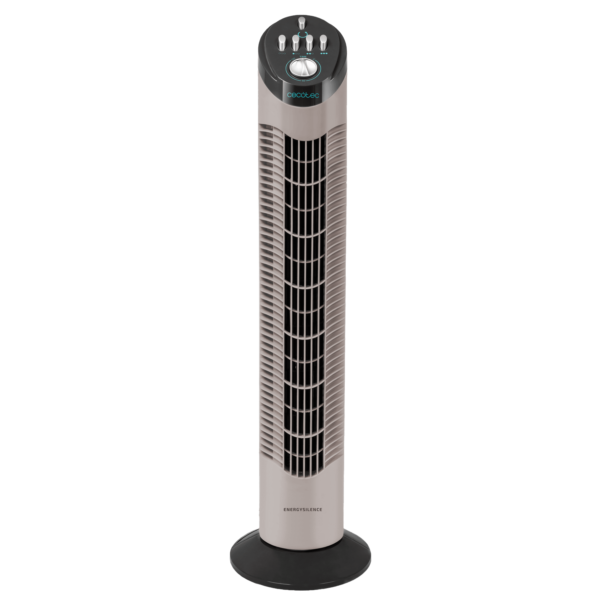 Turmventilator EnergySilence 790 Skyline. 30 " (76 cm) Höhe, Oszillierend, Kupfermotor, 3 Geschwindigkeiten, 2-Stunden-Timer, 50W