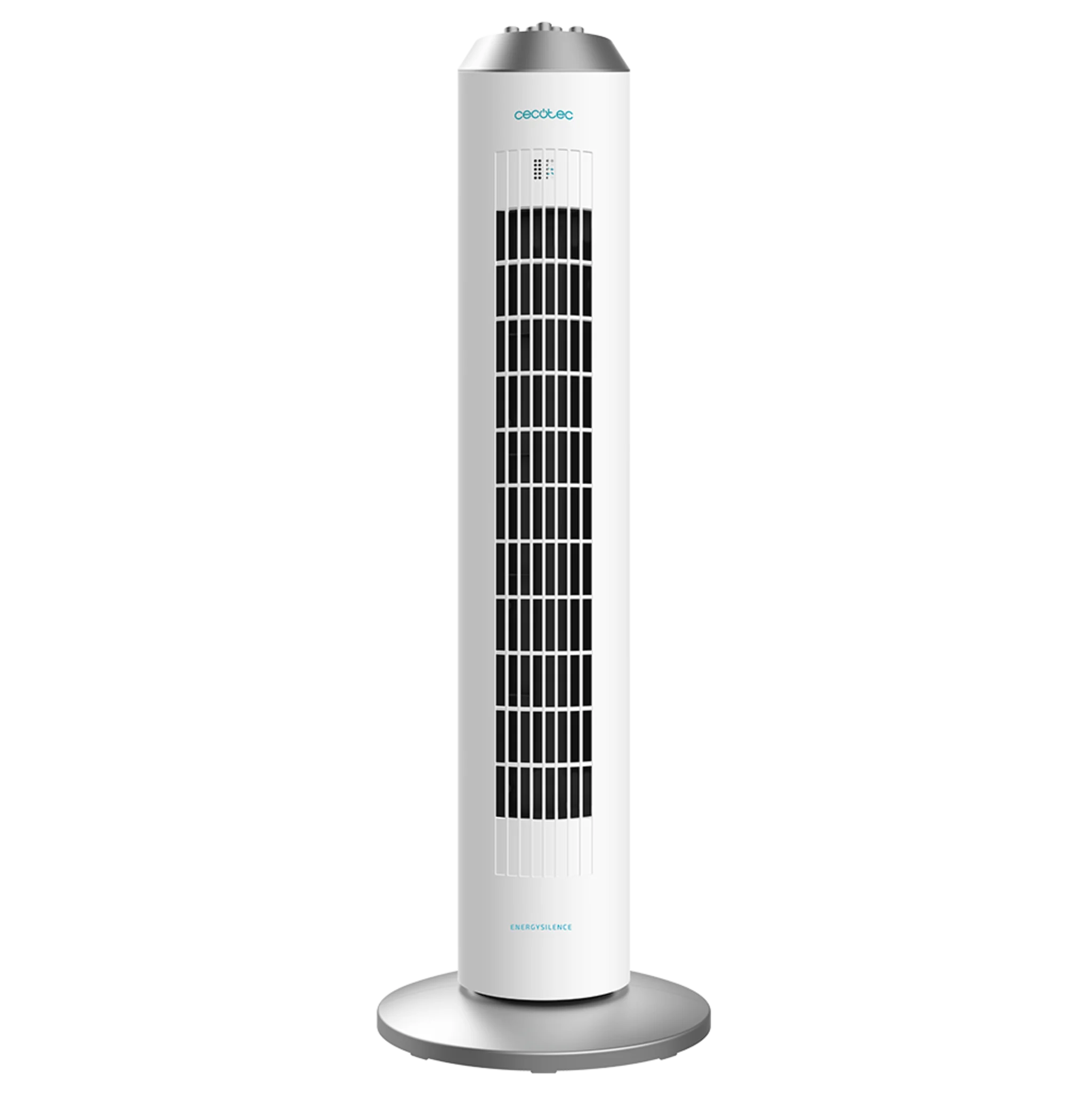 Turmventilator EnergySilence 8090 Skyline. 33 " (84cm) Höhe, Oszillierend, Kupfermotor, 3 Geschwindigkeiten, 8-Stunden-Timer, 60W