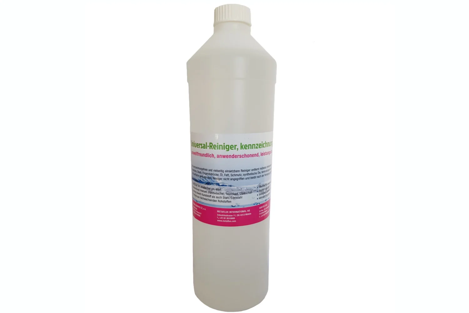 Universalreiniger kennzeichnungsfrei 1 Liter Metaflux 74-2501