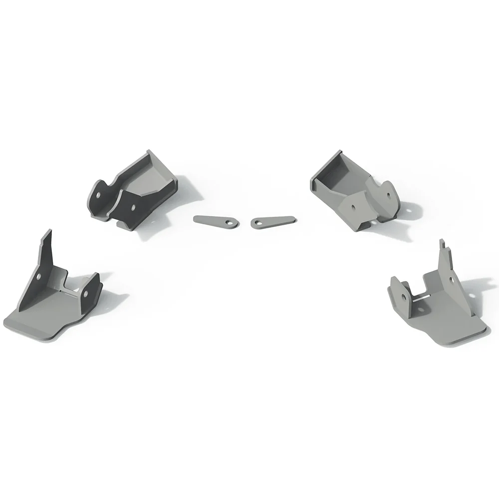 UnterfahrschutzLängslenker vorne + hintenAluminium Rival