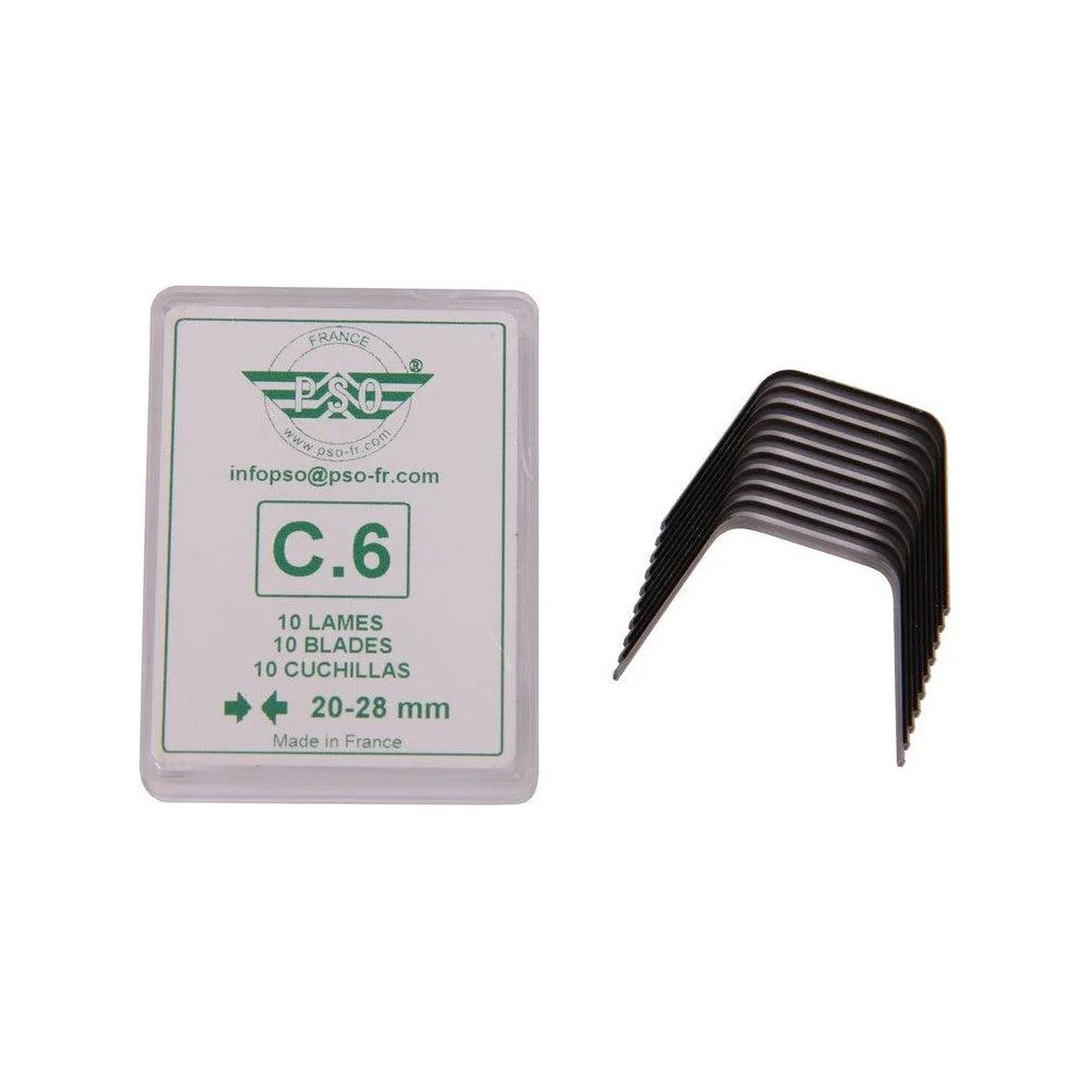 Valkenpower Ersatzklingen für Reifenprofilschneider - 10 Stück C6