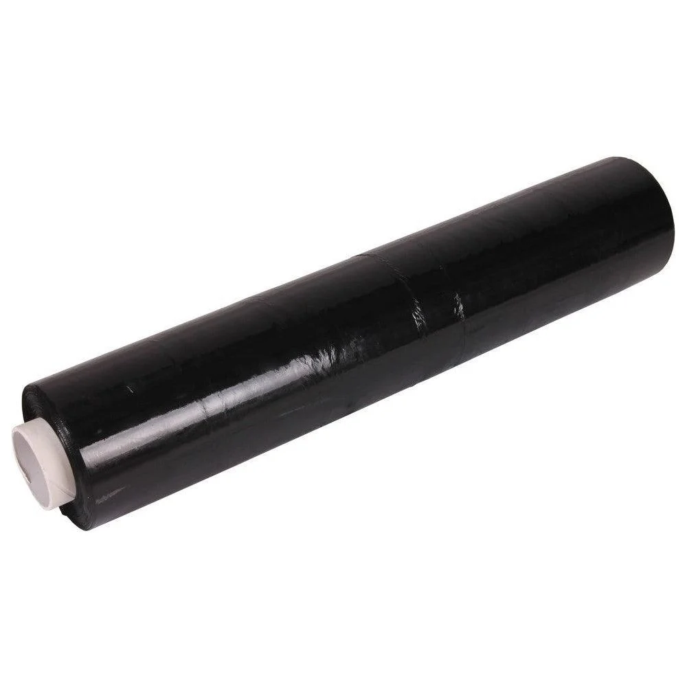 Valkenpower Verpackungsfolie schwarz 20my x 50cm x 300mtr - WF20MY300Z