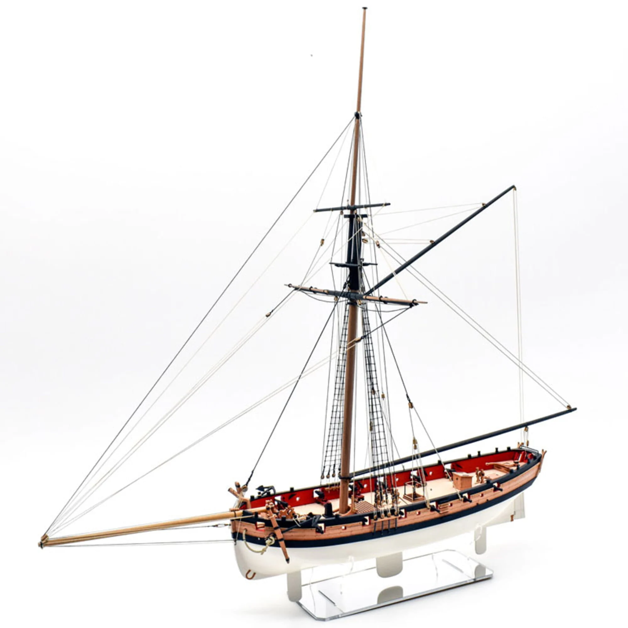 Vanguard Models HM Trial Kutter 1790 Bausatz 1:64 Historisches Schiffsmodell