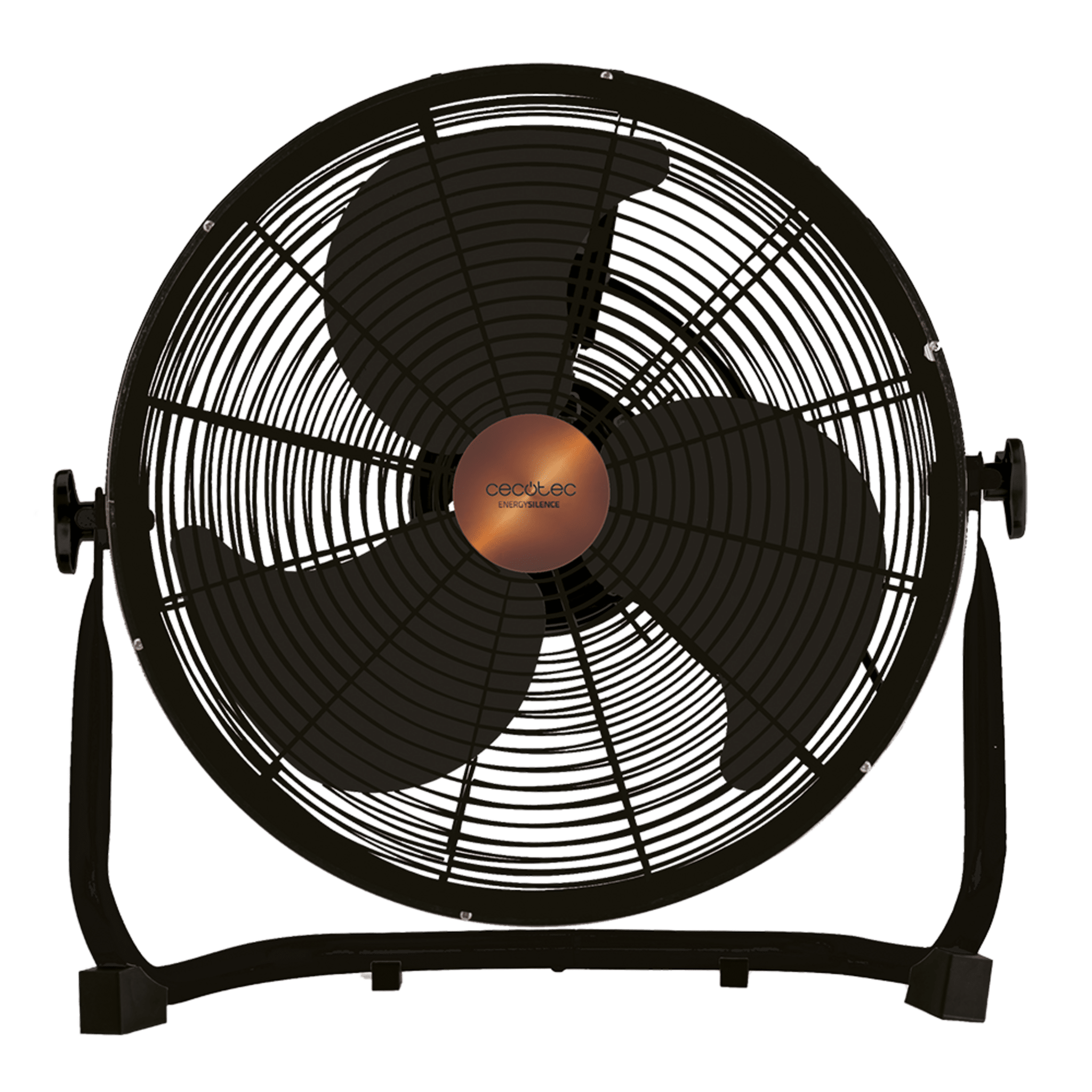 Ventilator EnergySilence 3000 Pro 3 18 " (45cm) Metallklingen, 3 Geschwindigkeiten, Kupfermotor, verstellbar, schwarzes Finish, 100W