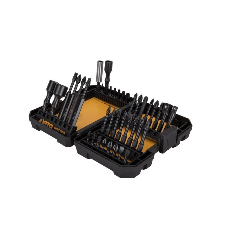 VITO 38-teiliges Schlag-Bit-Set aus S2-Stahl - mit Adapter - VIBI38