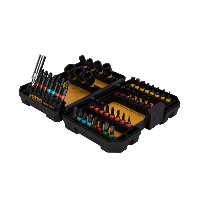 VITO 47 tlg. Schlagschrauber Bitsatz +Steckschlüssel - VIBI47