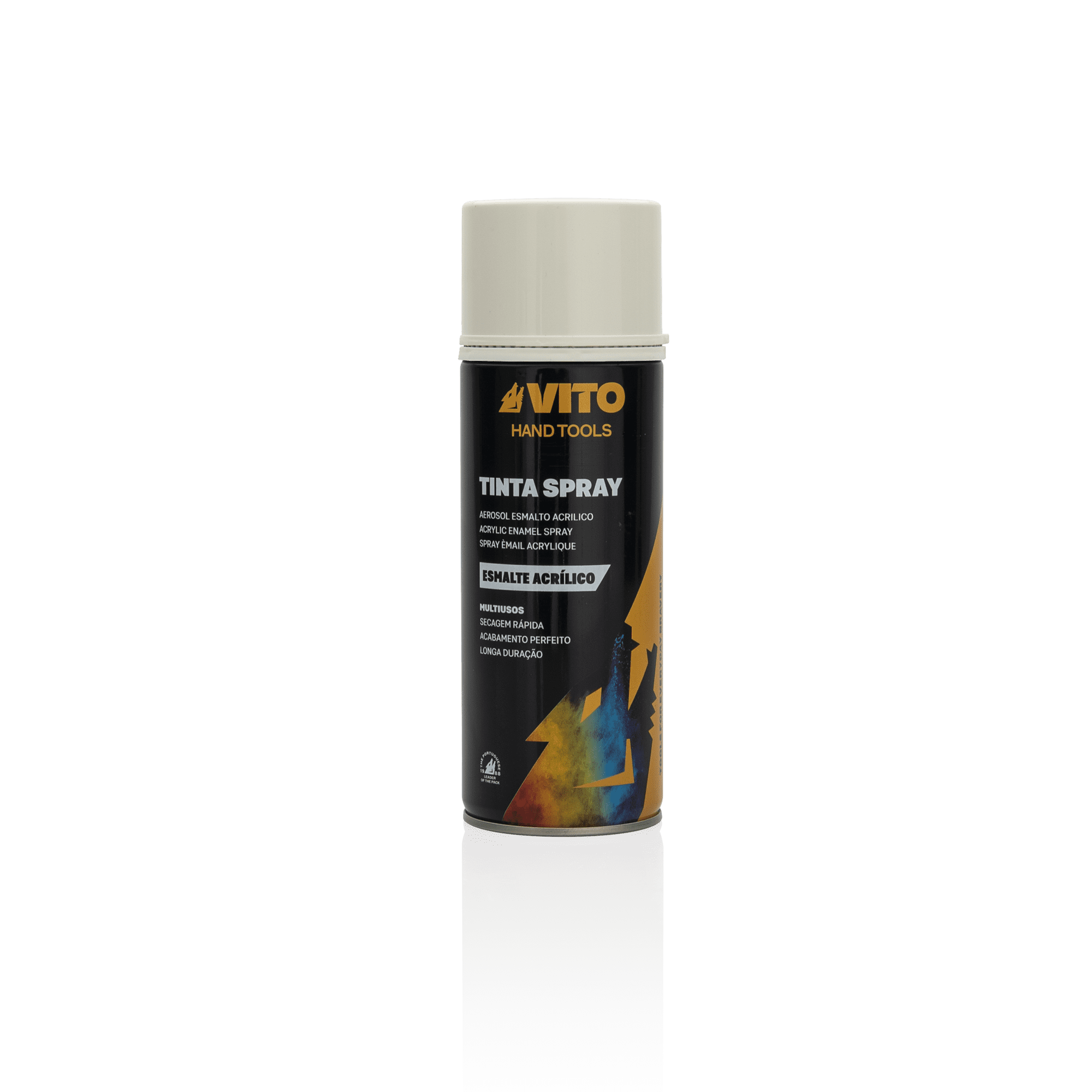 VITO Acryl-Sprühfarbe Sprühlack Color Weiß RAL 9010 glänzend 400 ml - VISABR