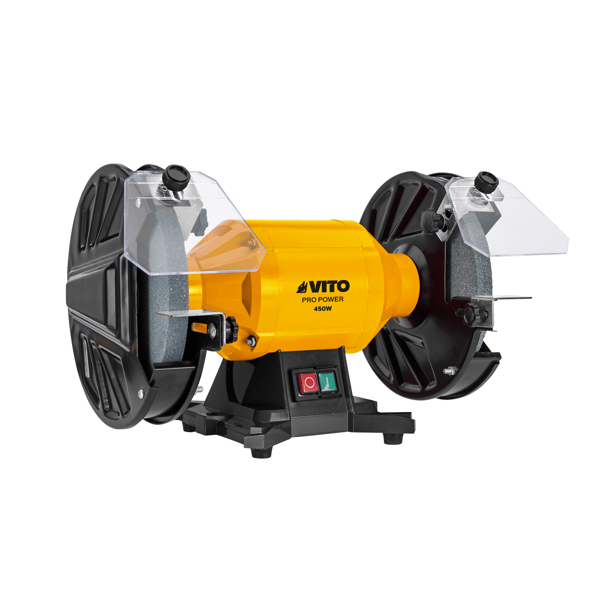 VITO Tischschleifmaschine, Doppelschleifer 450W, 200mm, 230V