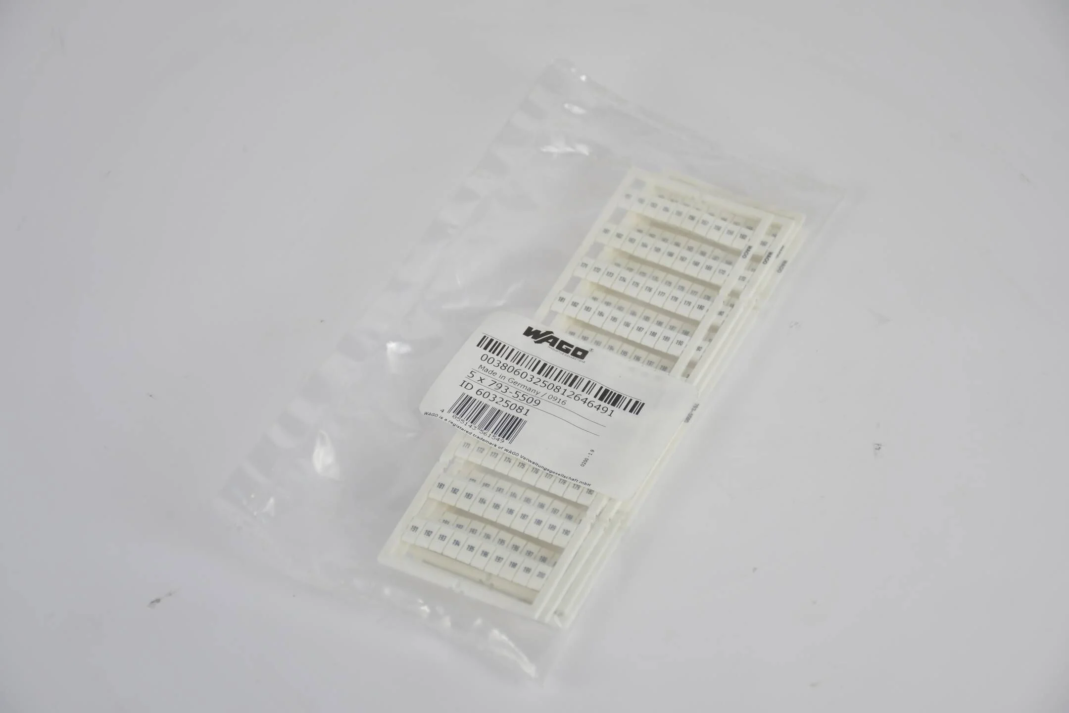 Wago 4x 793-5509 Beschriftungskit