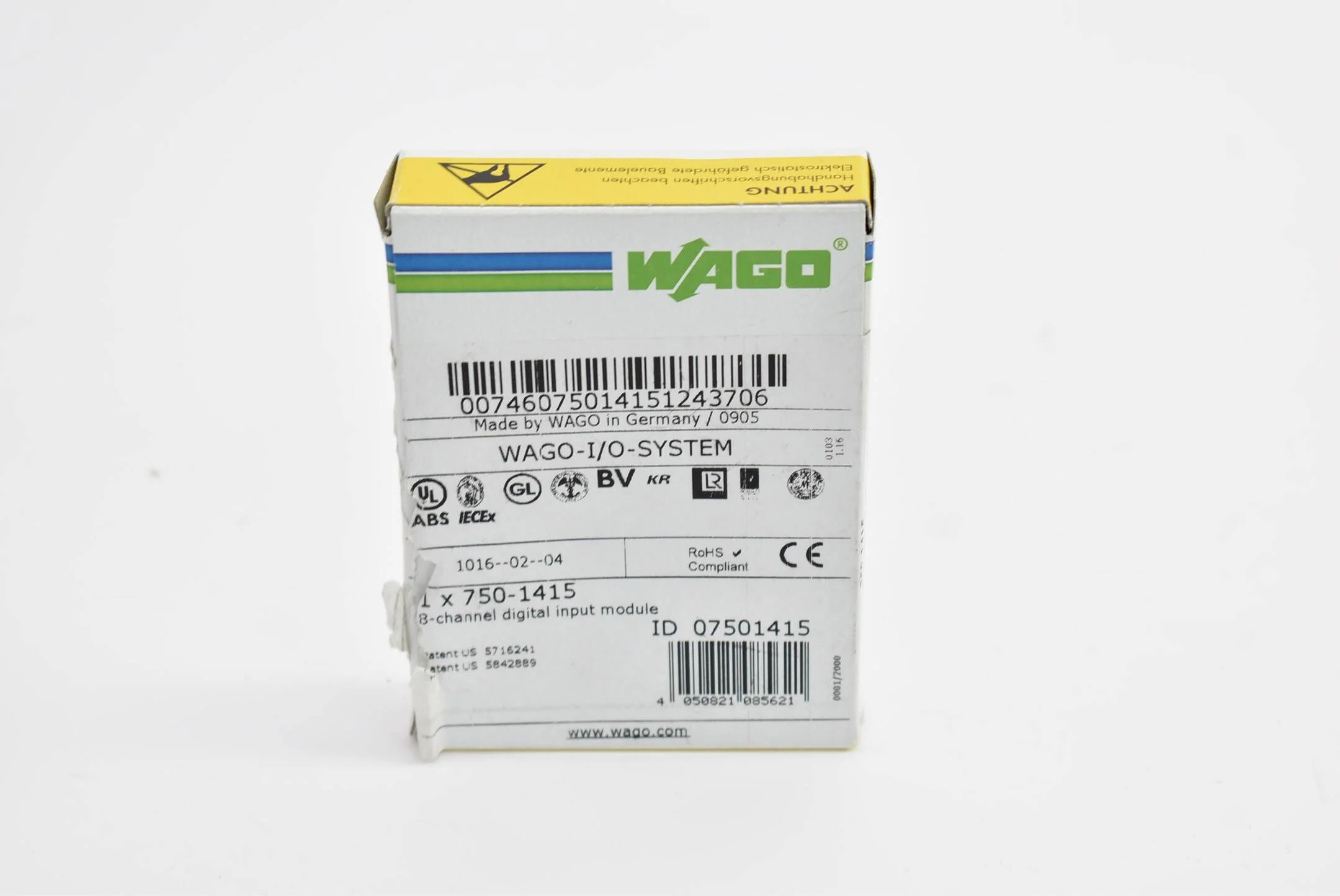 Wago 8-Kanal-Digitaleingang 750-1415