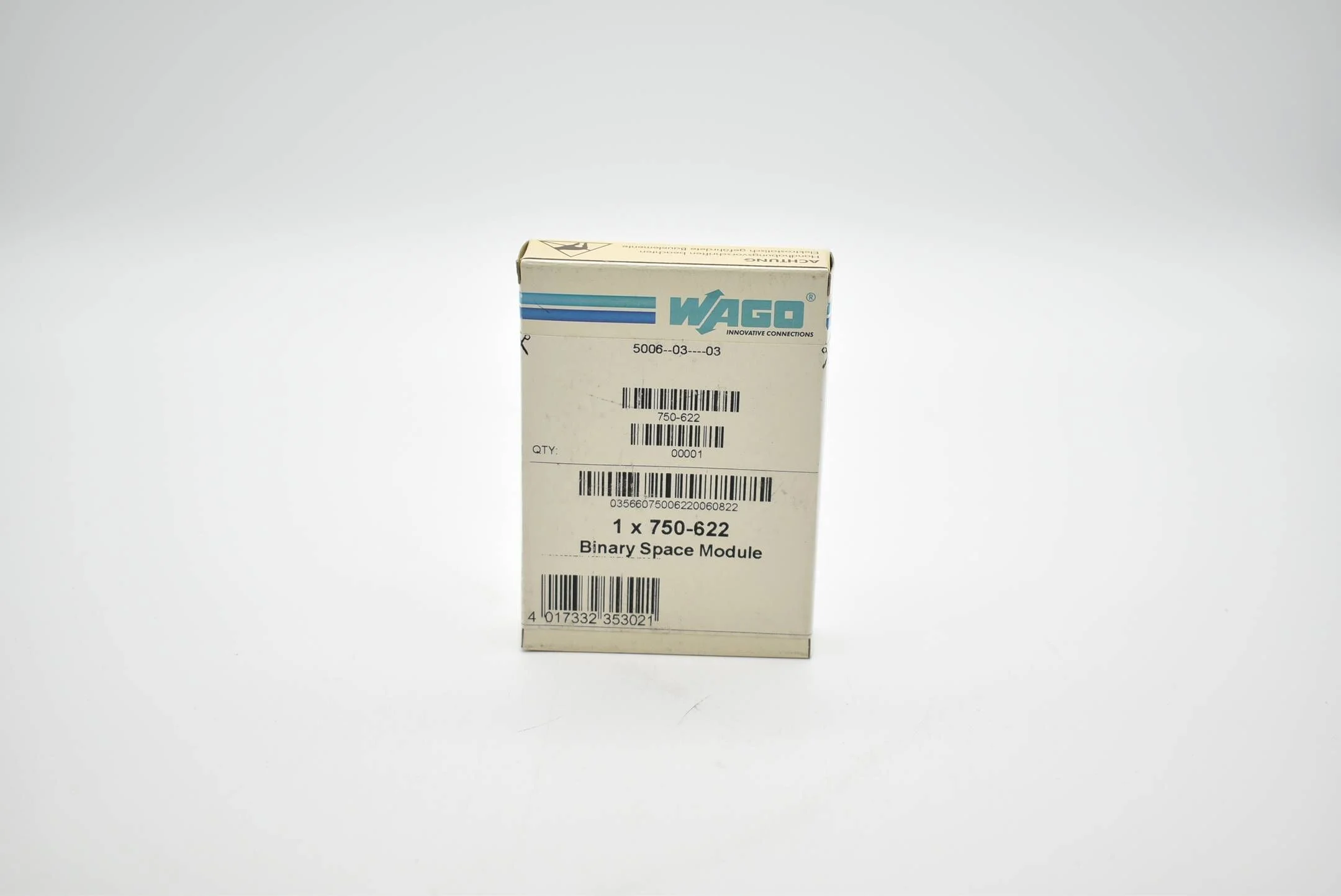 Wago Binary Space Module 750-622