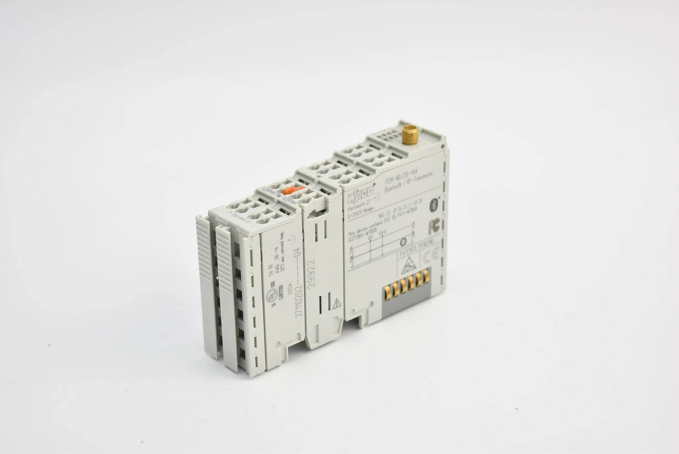 Wago Bluetooth 2.0 RF-Transceiver 750-644