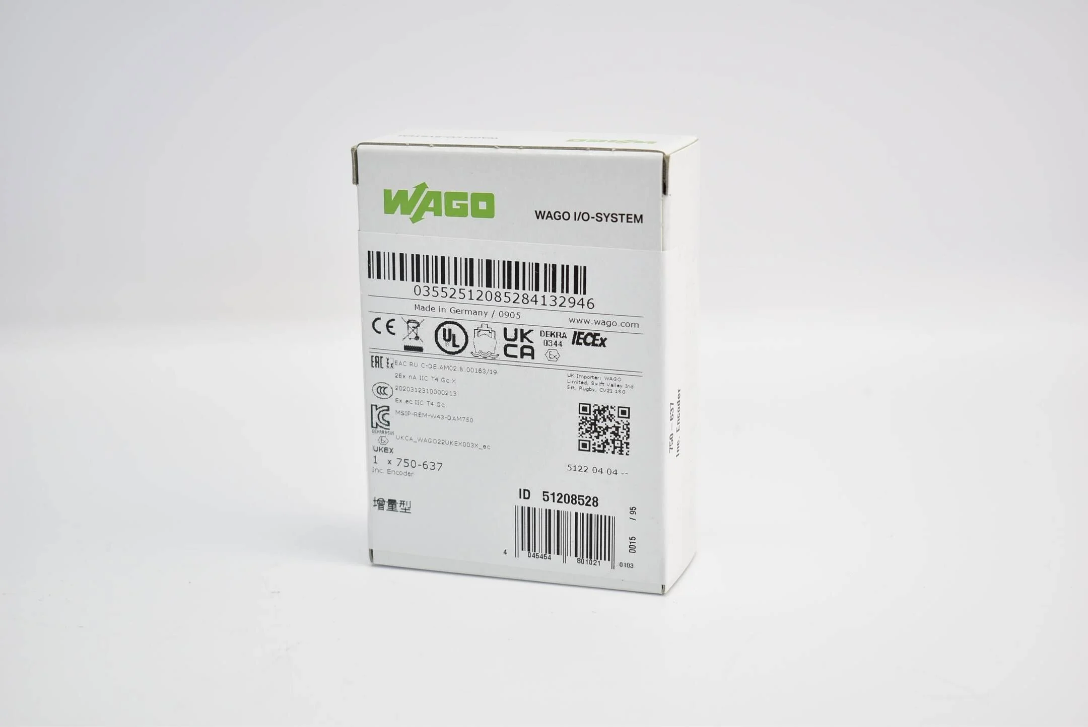 Wago Inkremental-Encoder-Interface RS-422 32 Bit 750-637