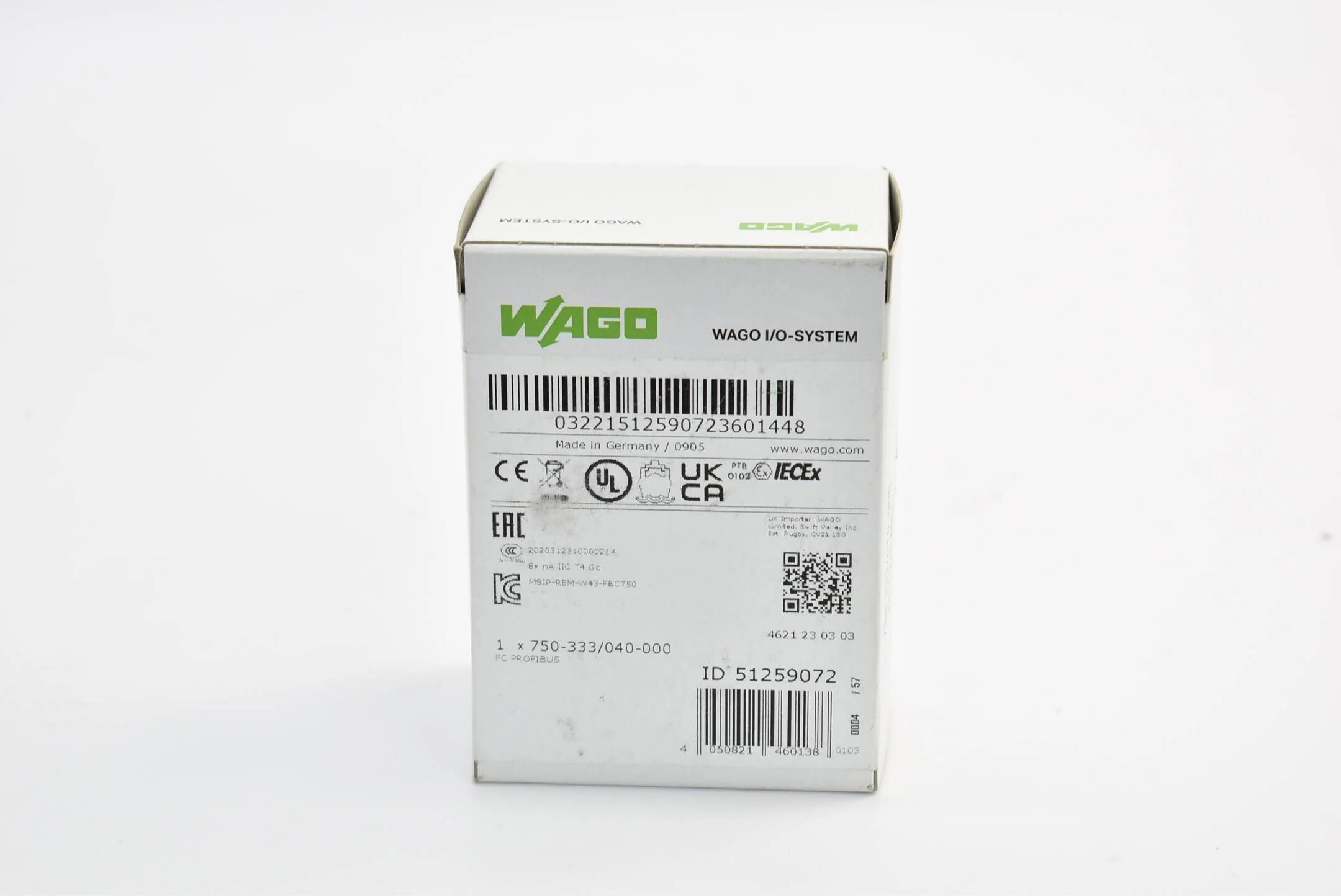 Wago Profibus DP Feldbuskoppler 750-333/040-000