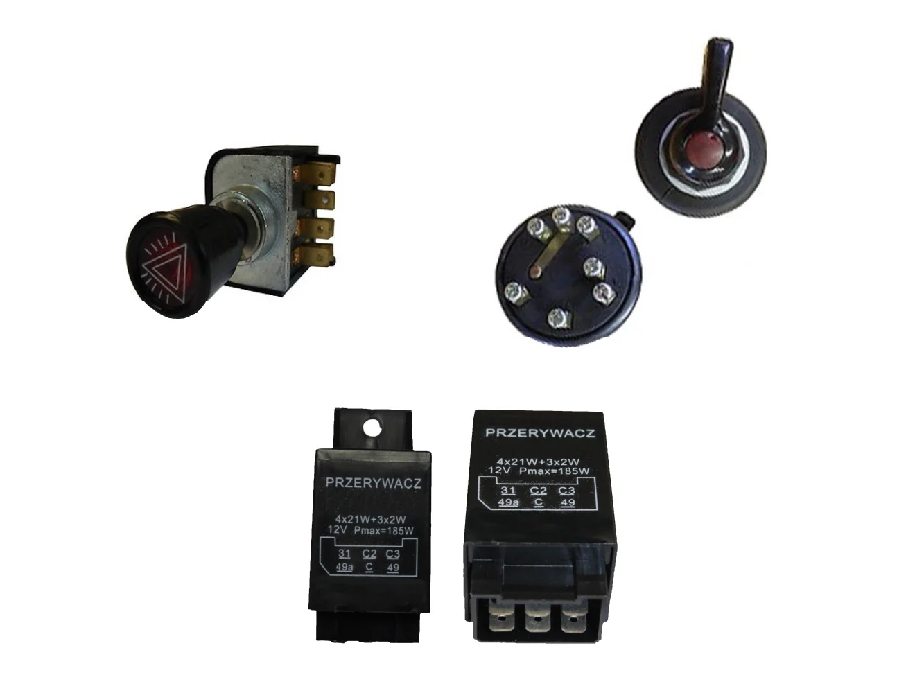 Warnblinkschalter - Blinkrelais - Blinkerschalter Traktor SchlepperOldtimer