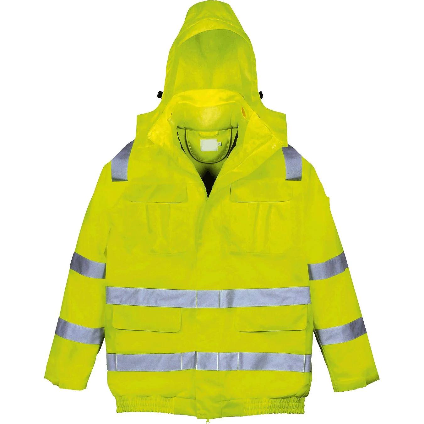 Warnjacken neongelb