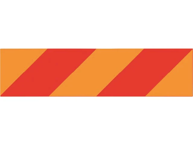 Warntafel 565 x 140, 2 Stück reflektierend