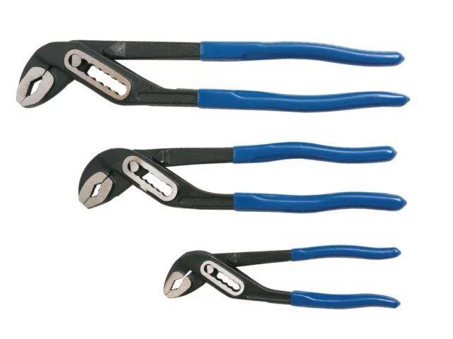 Wasserpumpenzangen-Satz, DIN 5231, 3tlg.