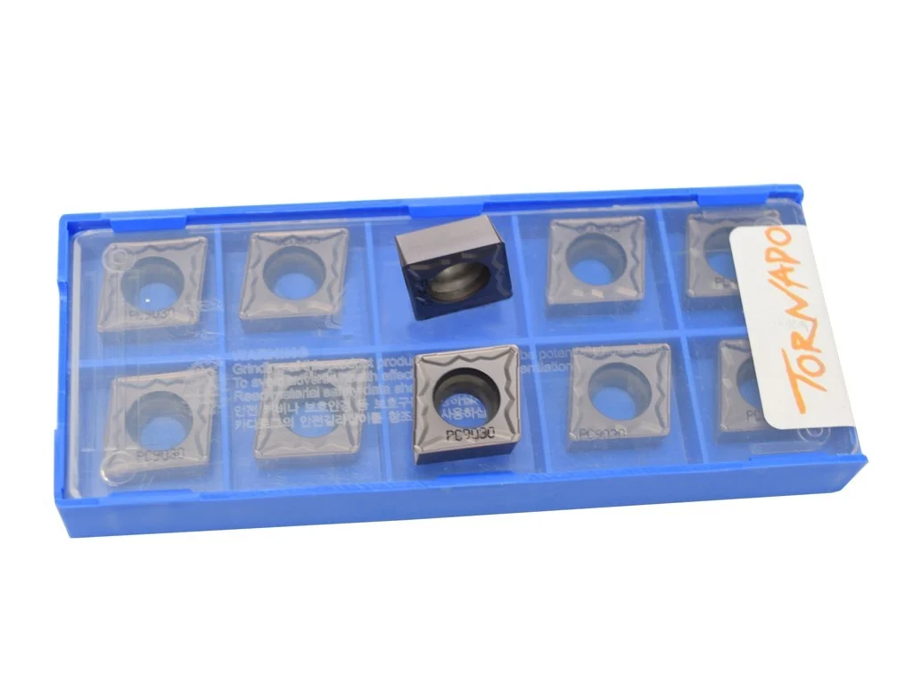 Wechseleinsatz CCMT 120408-HMP PC9030, Tornado