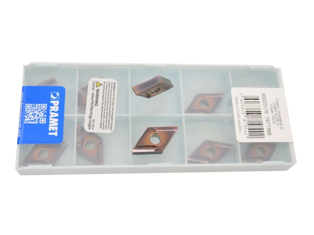 Wechseleinsatz DNMG 150408ER-SI ;T8430 , PRAMET