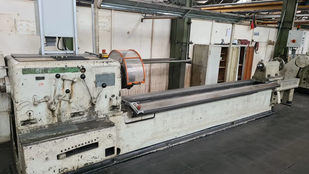 WeipertKurbelwellen Schleifmaschine Schleifbank Polierbank Poliermaschine