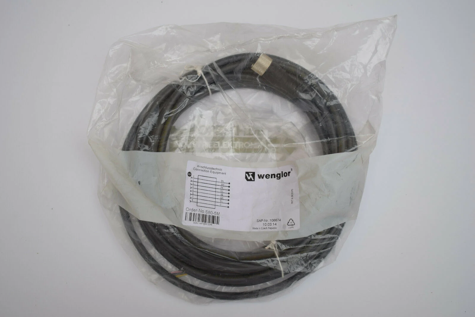 Wenglor Anschlussleitung S80-5M