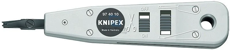 Werkzeug zum Einsetzen in LSA-Plus-Leiste, gehärtet 175 mm KNIPEX 08603