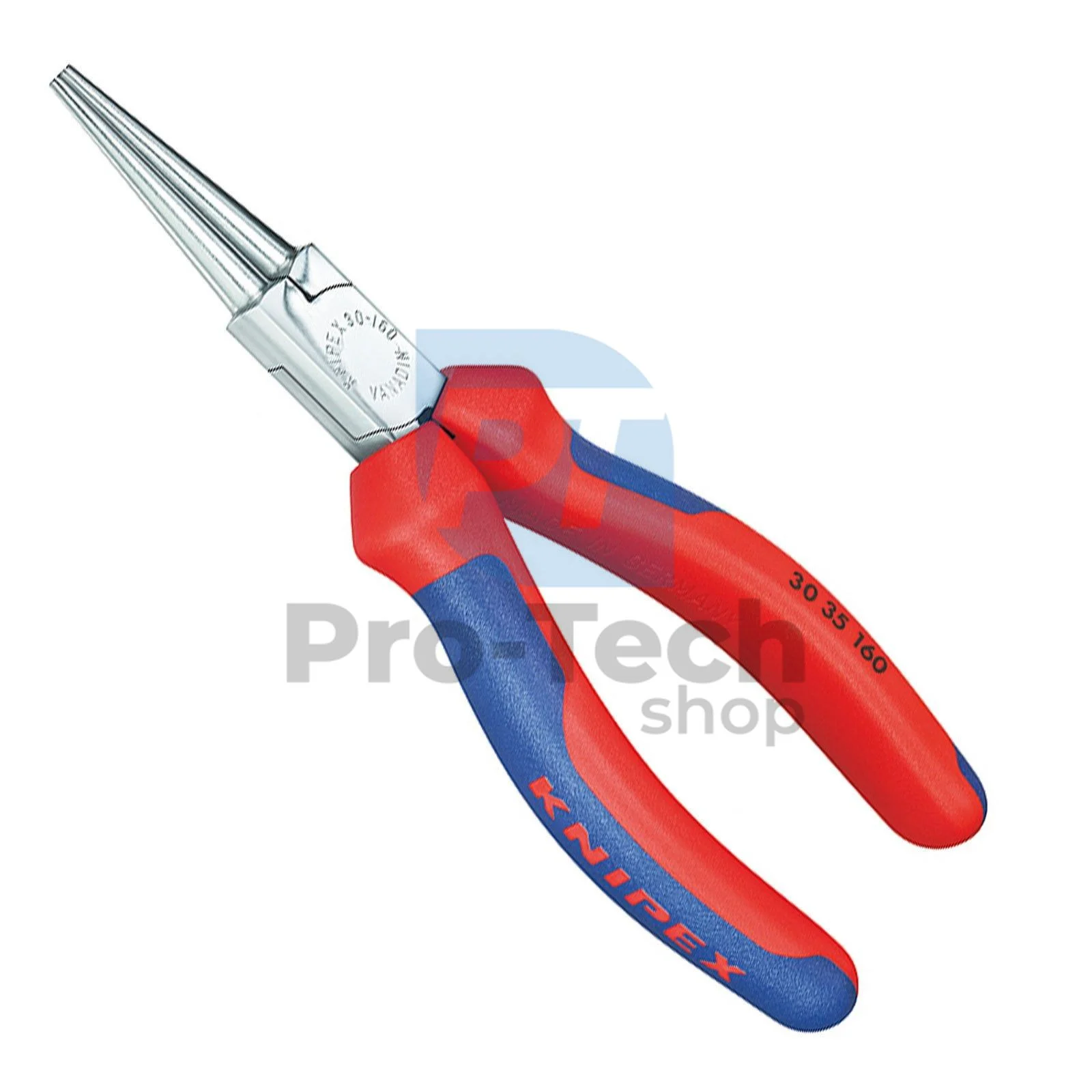 Zangen mit verlängerten Backen verchromt 140 mm KNIPEX 07868