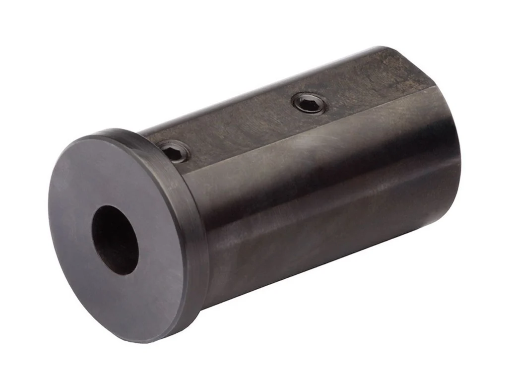 Zylindrisches Reduzierstück D 40/10 mit Schraubklemme und Kragen, KEMMLER